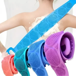 Cepillo de silicona exfoliante para espalda