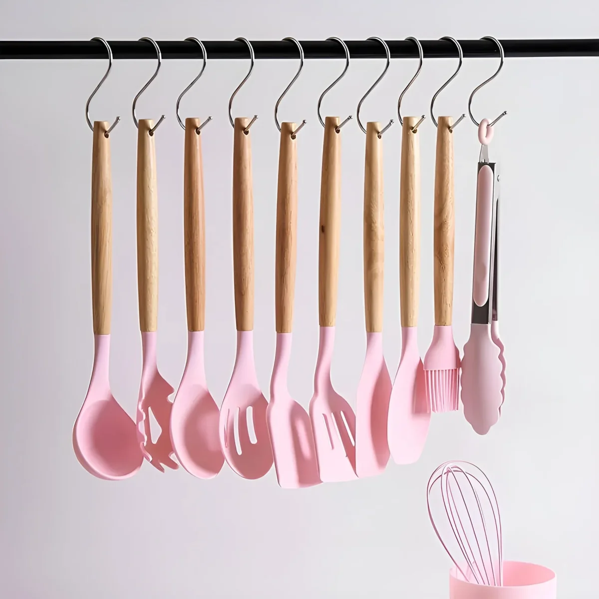 Juego de utensilios de cocina de silicona 11 unidades - Imagen 5
