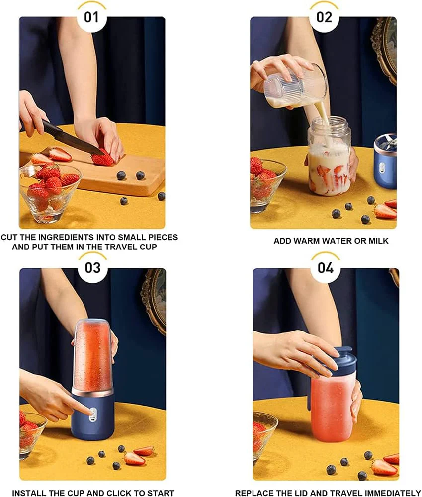 Licuadora vaso automatico portatil - Imagen 6