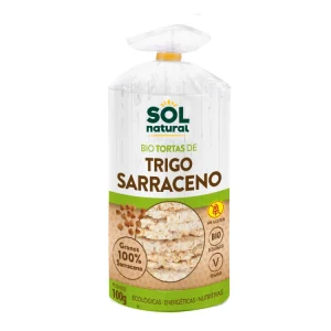 Tortas de Trigo Sarraceno Sin Gluten Bio 100g Sol Natural