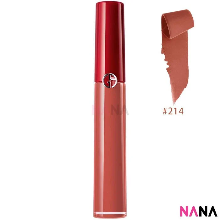 Giorgio Armani Lip Maestro 214 Ambra - Peachy Brown 6.5ml - Imagen 2