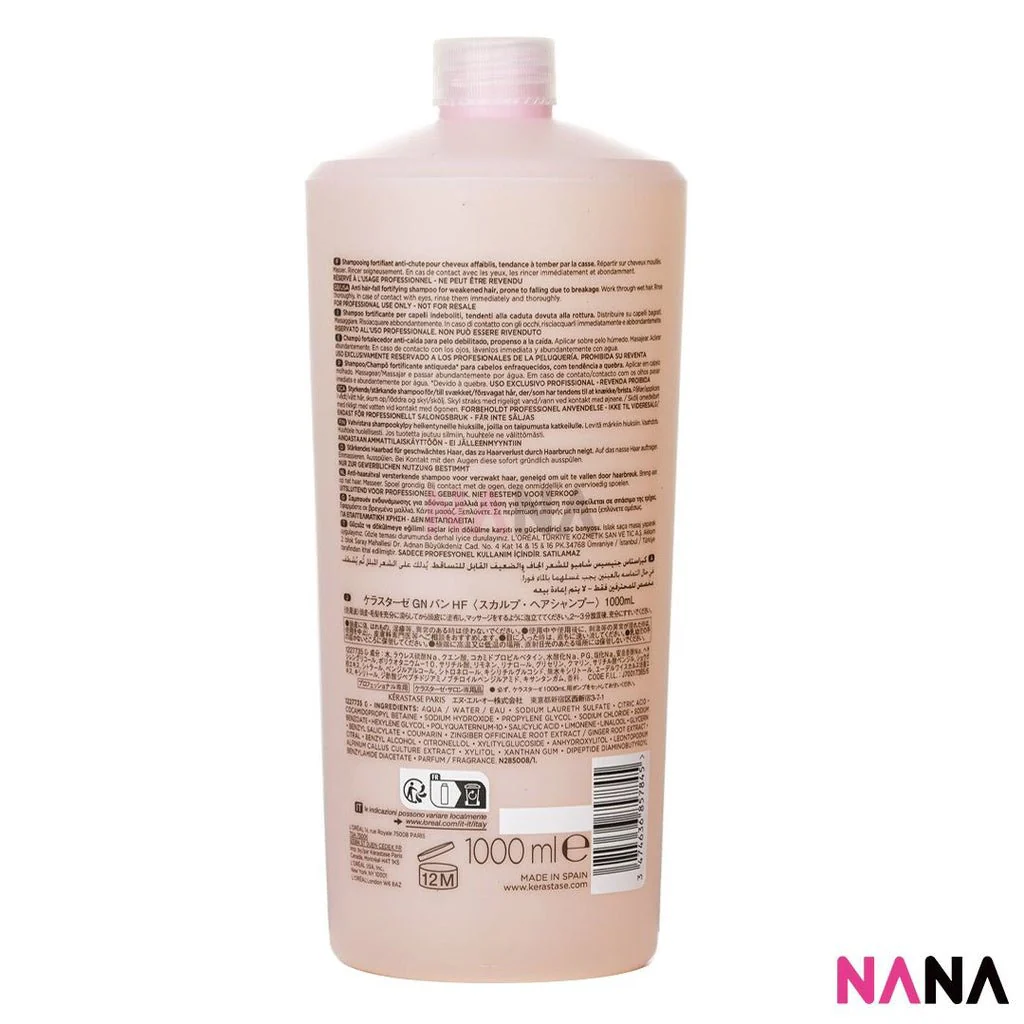KERASTASE Genesis Bain Hydra-fortifiant Shampoo 1000ml - Imagen 4