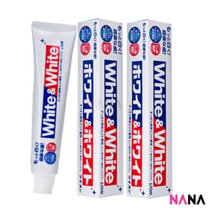 LION White & White Toothpaste (Clean Fresh Mint) 150g x 2pcs